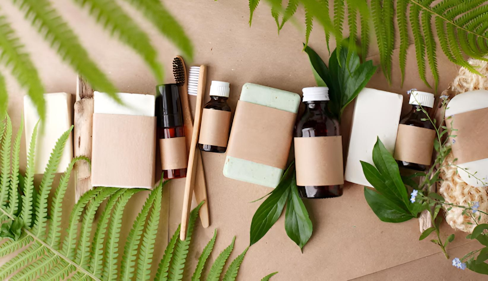 Packaging para cosmética natural en sets sostenibles