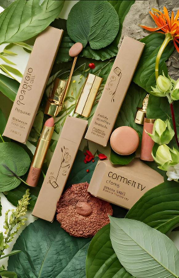 Packaging para cosmética natural en frascos de vidrio