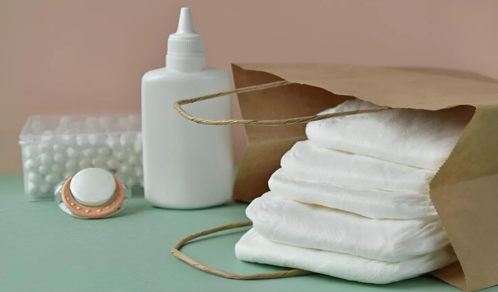 Imagen de prendas cubiertas con fundas biodegradables en una tintorería.