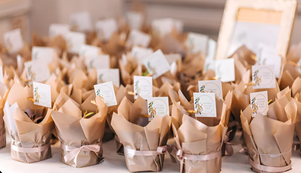 soluciones de empaque para catering con vasos ecológicos