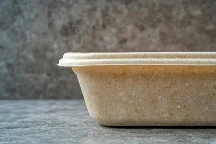 empaques biodegradables para panaderías en canoas de repostería