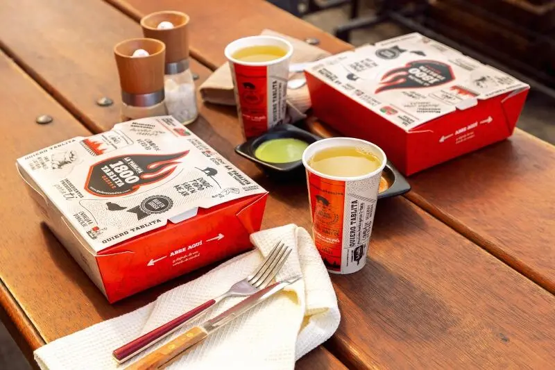 caso éxito restaurante empaques biodegradables