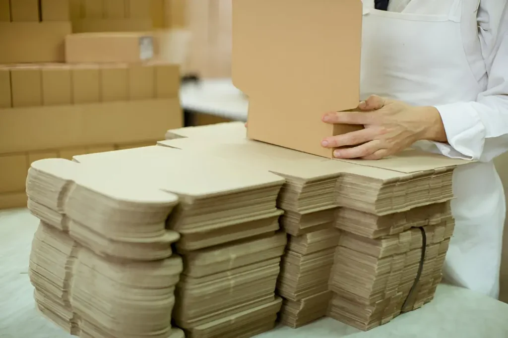 almacenamiento de empaques biodegradables