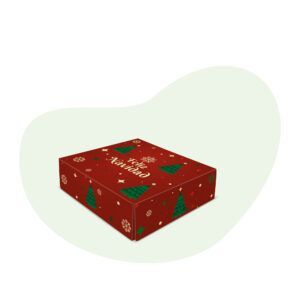 Caja Navideña Roja